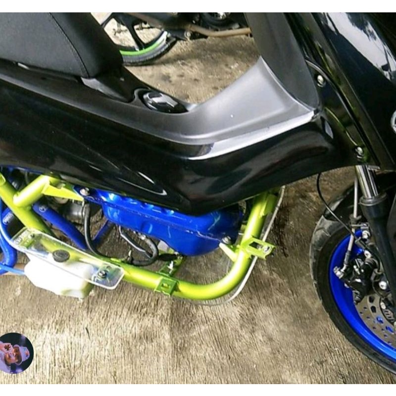 DEK BAWAH COVER BAWAH NMAX LAMA AKRILIK ACRYLIC MODIF TRONDOL