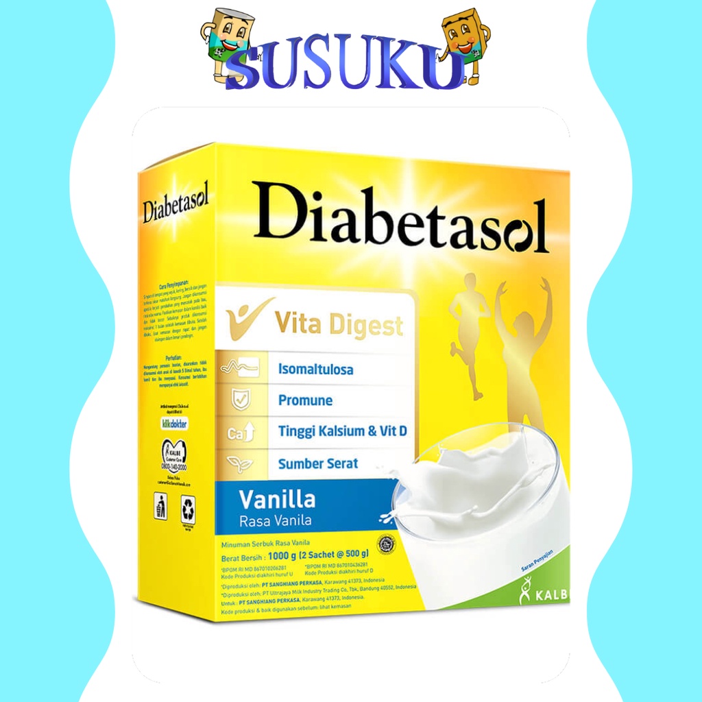 Diabetasol Susu Diabetes 630/1000gr