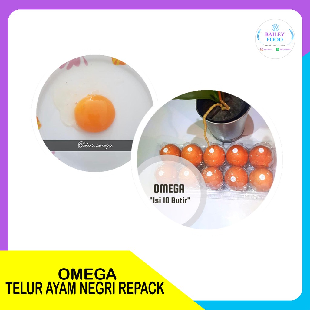 

TELUR OMEGA REPACK ISI 10/ TELOR OMEGA REPACK