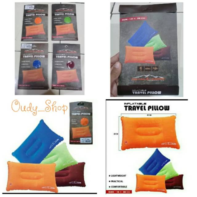 Bantal Tiup Bantal Angin Praktis Dhaulagiri