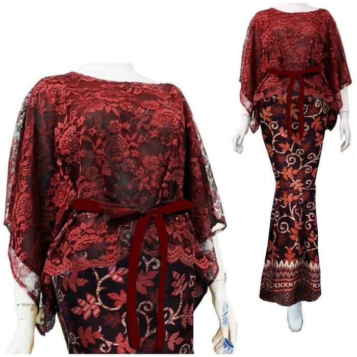 Atasan promo wanita / cewe Set kebaya Paulina untuk kerja pesta kantor