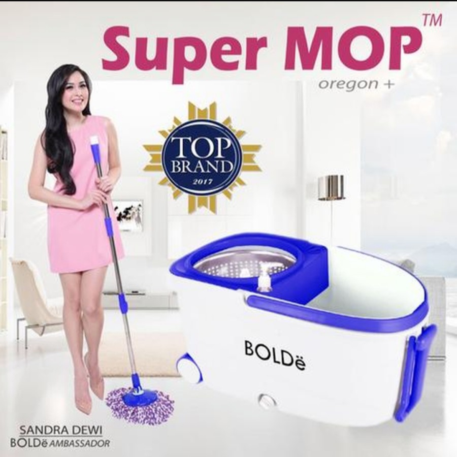 BOLDE SuperMop / Alat Pel Lantai Oregon + Super Mop