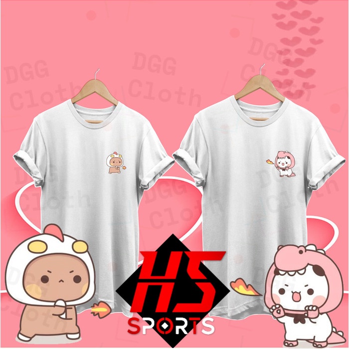 KAOS COUPLE/KAOS PASANGAN/BAJU COUPLE/BAJU PASANGAN &quot;BUBU DUDU ULTRAMEN