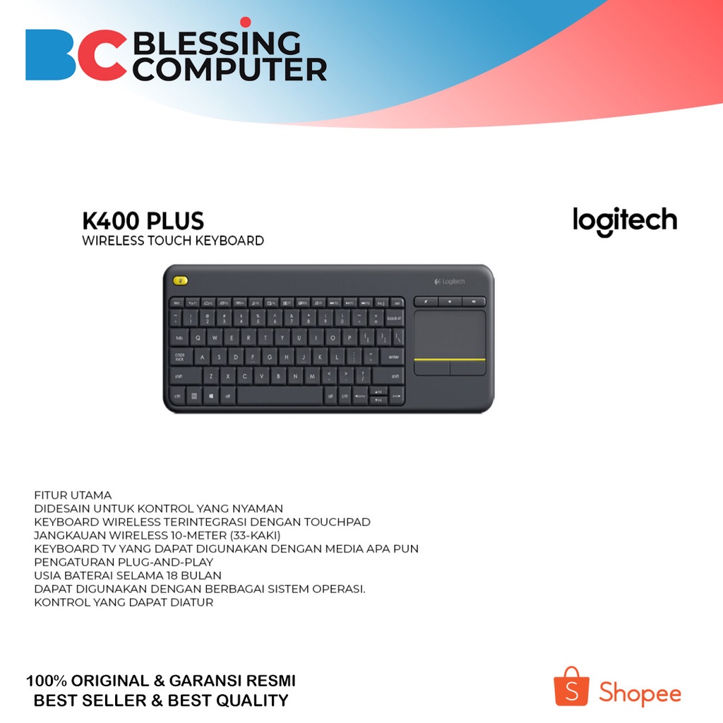 Keyboard Logitech K400