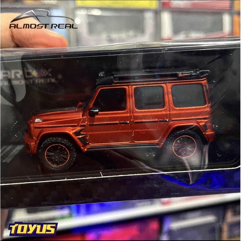 Almost Real - AR BOX MERCEDES BENZ BRABUS G CLASS METALLIC ORANGE