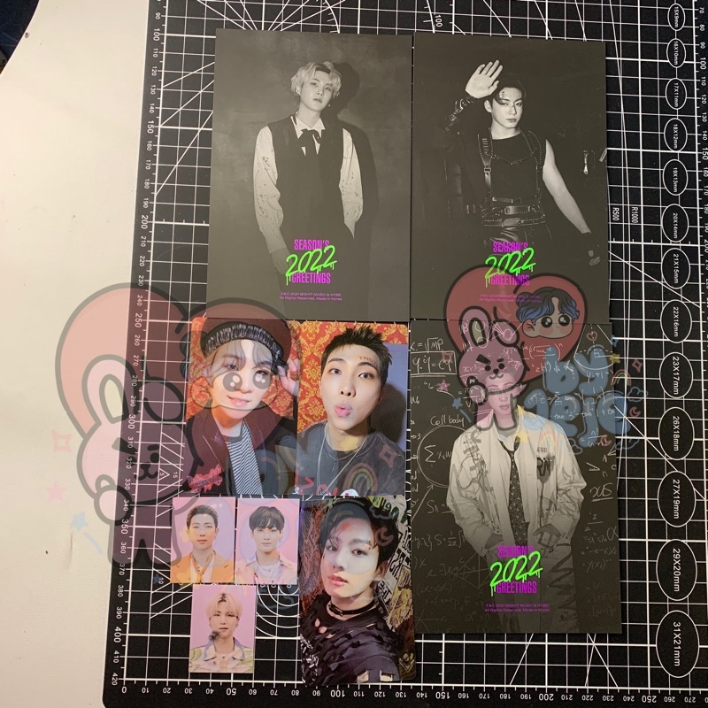 [ready stock] pc sg22 bts pc seasons greetings 2022 jungkook suga namjoon