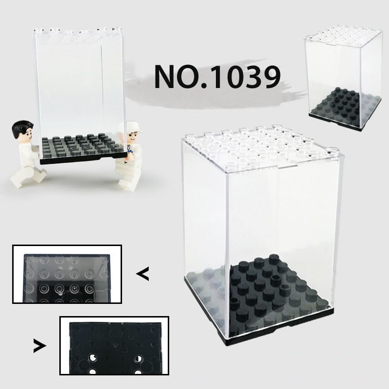 [Ready Stock] Tempat Minifigure Display Cabinet Box Blok Bangunan Anak Minifigure Display Box