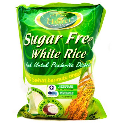 

PROMO BERAS HOTEL SUGAR FREE WHITE RICE 2KG !!!!!