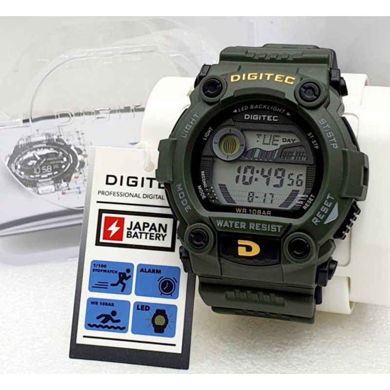 JAM TANGAN PRIA DIGITEC DG 5900 DIGITAL ORIGINAL TAHAN AIR