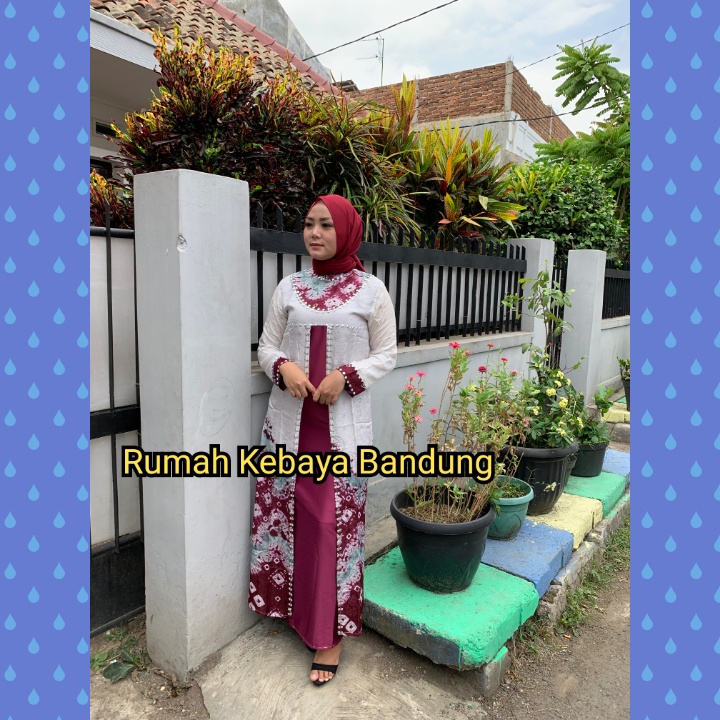 GAMIS LESTI MOTIF JUMPUTAN RUMAH KEBAYA BANDUNG RUMAH SONGKET BANDUNG RAREFASHION GAUNHIJABSALE BATIK SONGKET PALEMBANG JUMPUTAN KHAS PALEMBANG