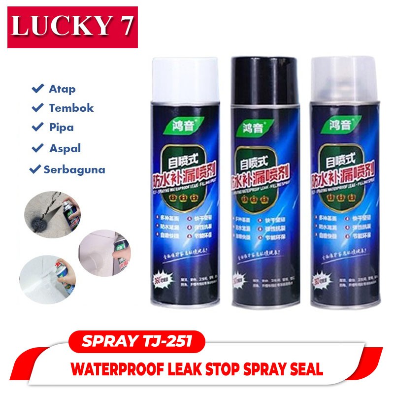 [ 700ML] CAT SEMPROTAN SPRAY PENAMBAL ANTI BOCOR ATAP GENTENG TEMBOK RETAK WATERPROOF