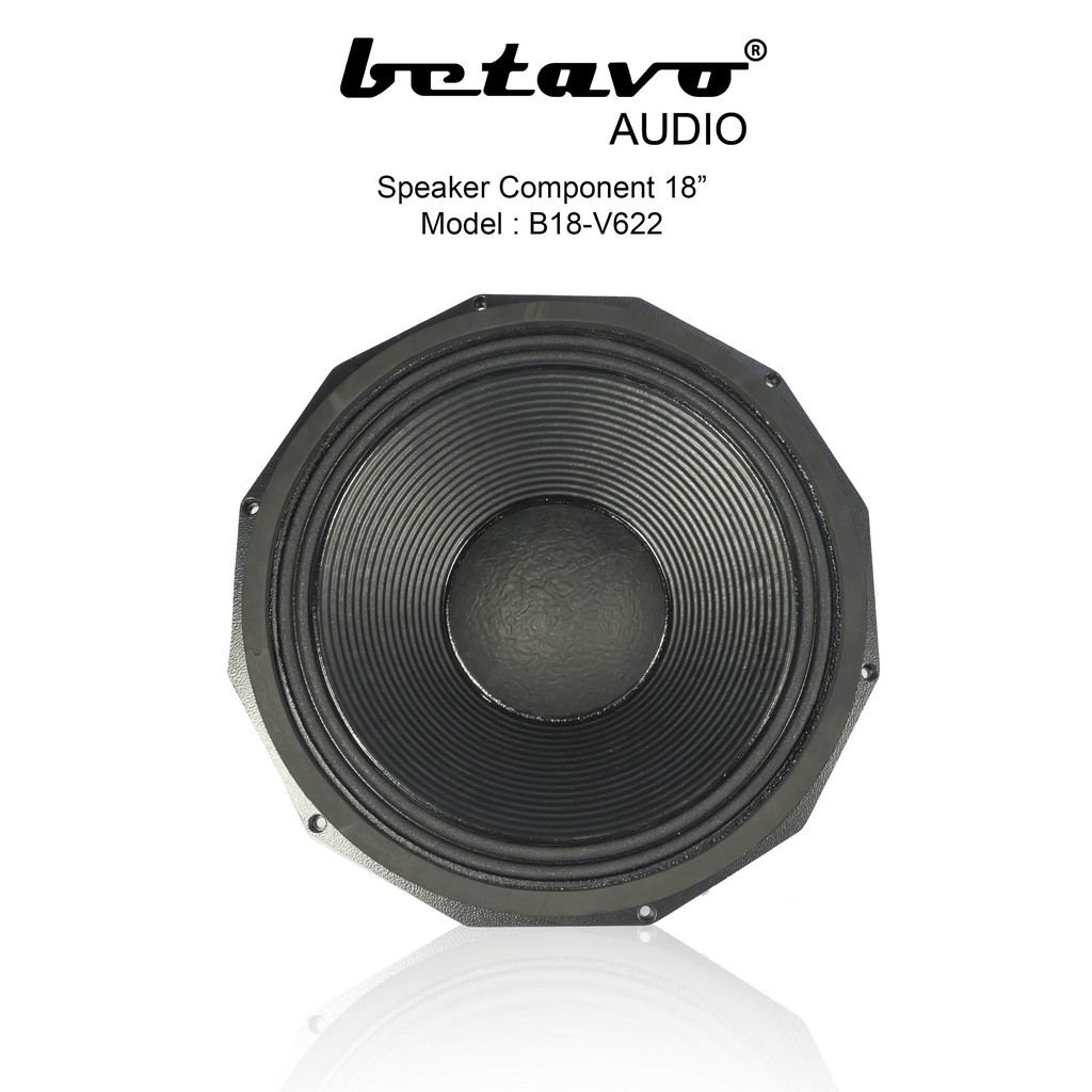 SPEAKER KOMPONEN BETAVO B18-V622 18 INCH PROFESIONAL AUDIO