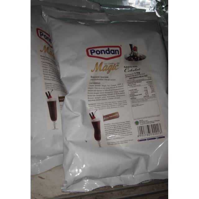 

Pondan magic ice cream 1kg