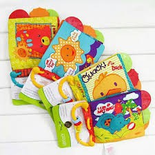 Soft Book TeetheR Book Carter Soft book Buku bantal anak Buku kain bayi buku cerita inggris anak Buku Kain Bayi Bunyi Nyit Nyit Softbook Buku Bantal Soft book