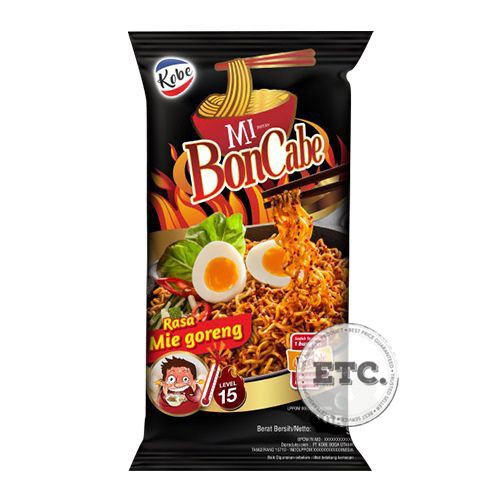 

MIE BON CABE - Mie Goreng Pedas Level 15