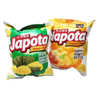 

Japota Potato Chips Umami Japanese Seaweed 68 gr/Happy Honey Butter 35 gr