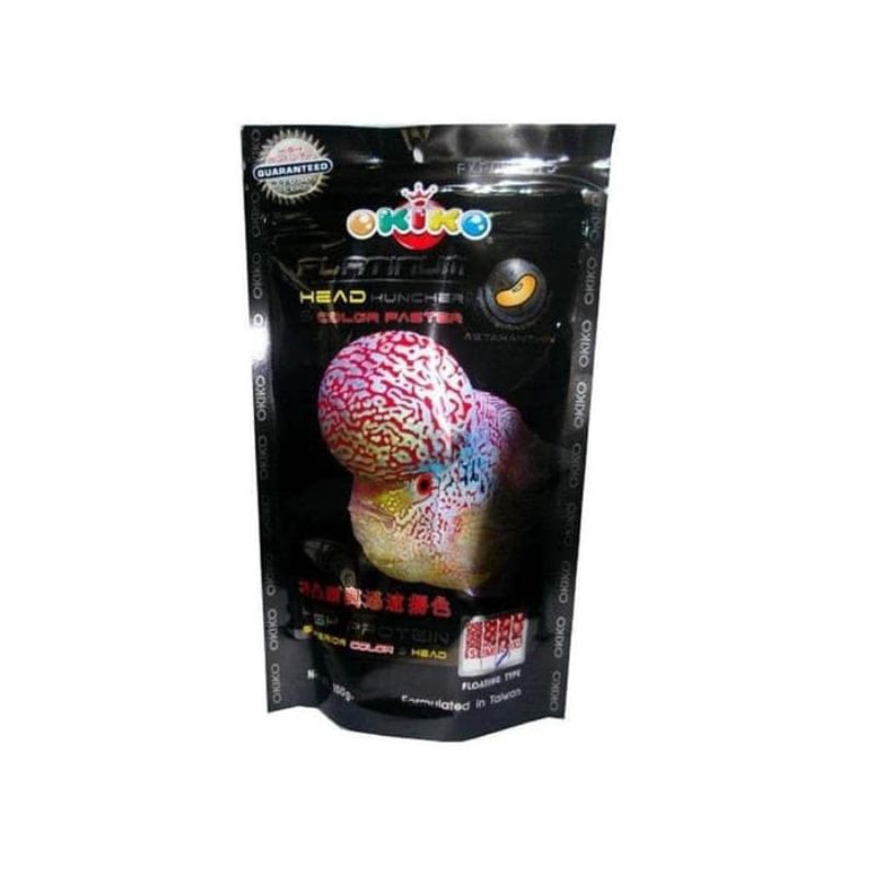 Okiko Platinum pellet louhan jenong dan merah