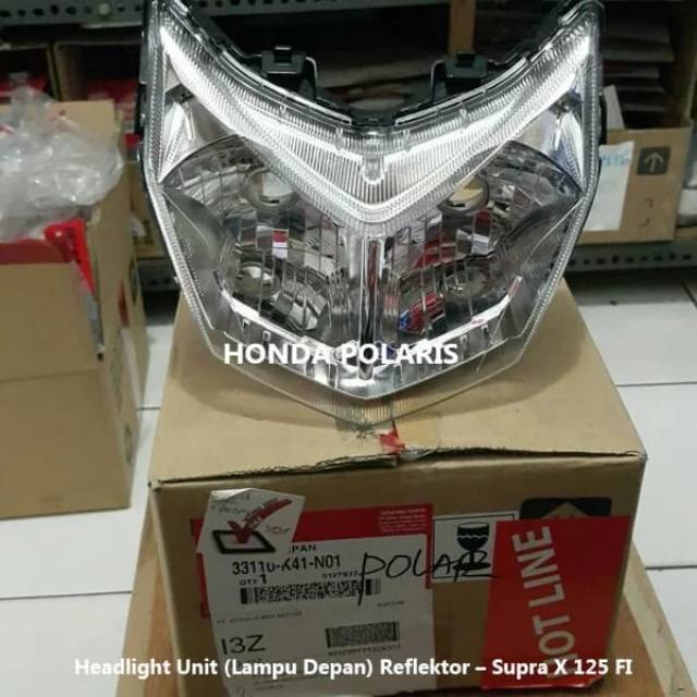 LAMPU DEPAN REFLEKTOR SUPRA X125 100%ORIGINAL AHM