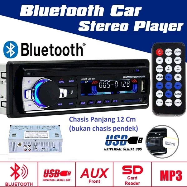 Tape Audio Mobil compact Bluetooth USB MP3 FM Radio