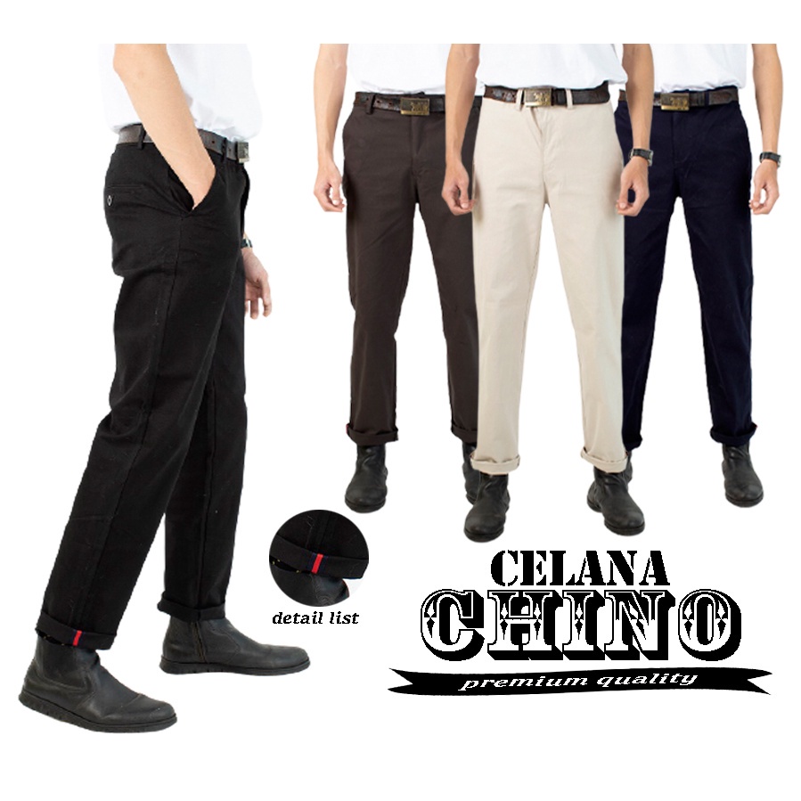 HIPNOP Chino Pants Celana panjang Pria