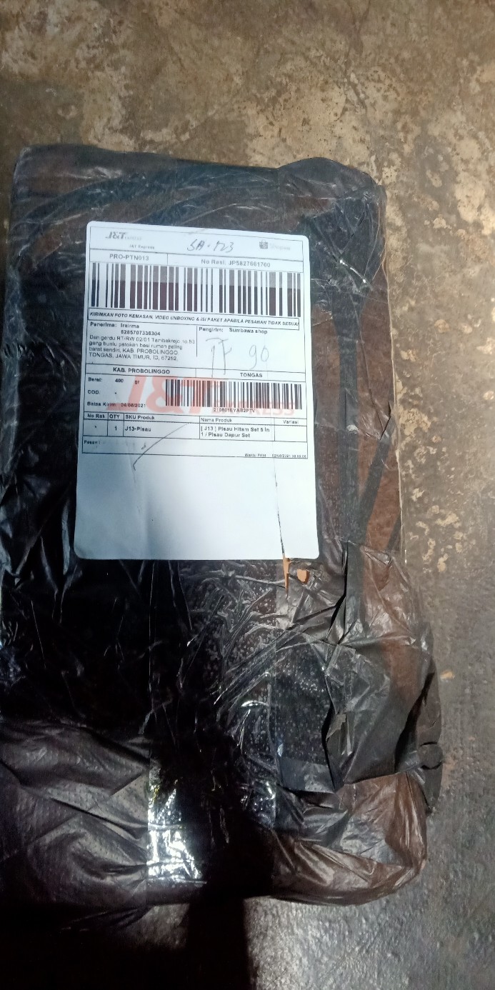 [ J13 ] Pisau Hitam Set 5 In 1 / Pisau Dapur Set Serbaguna J13