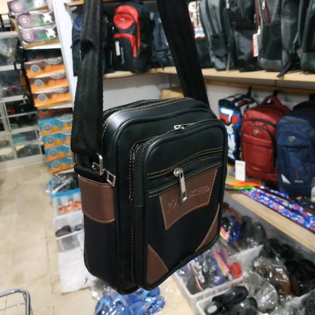 Tas Selempang Pria Polo,  Tas Samping Polo,  Tas Simpel Elegan