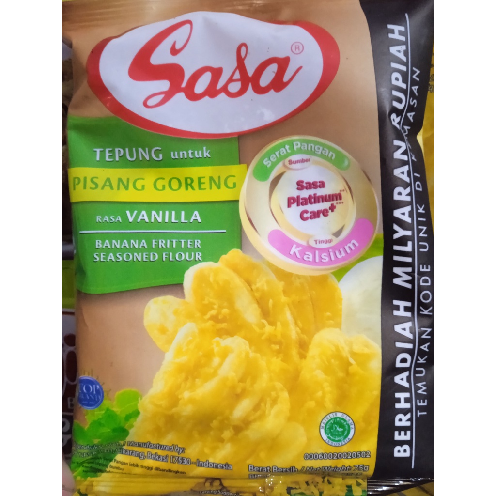 

Sasa Tepung Pisang Goreng