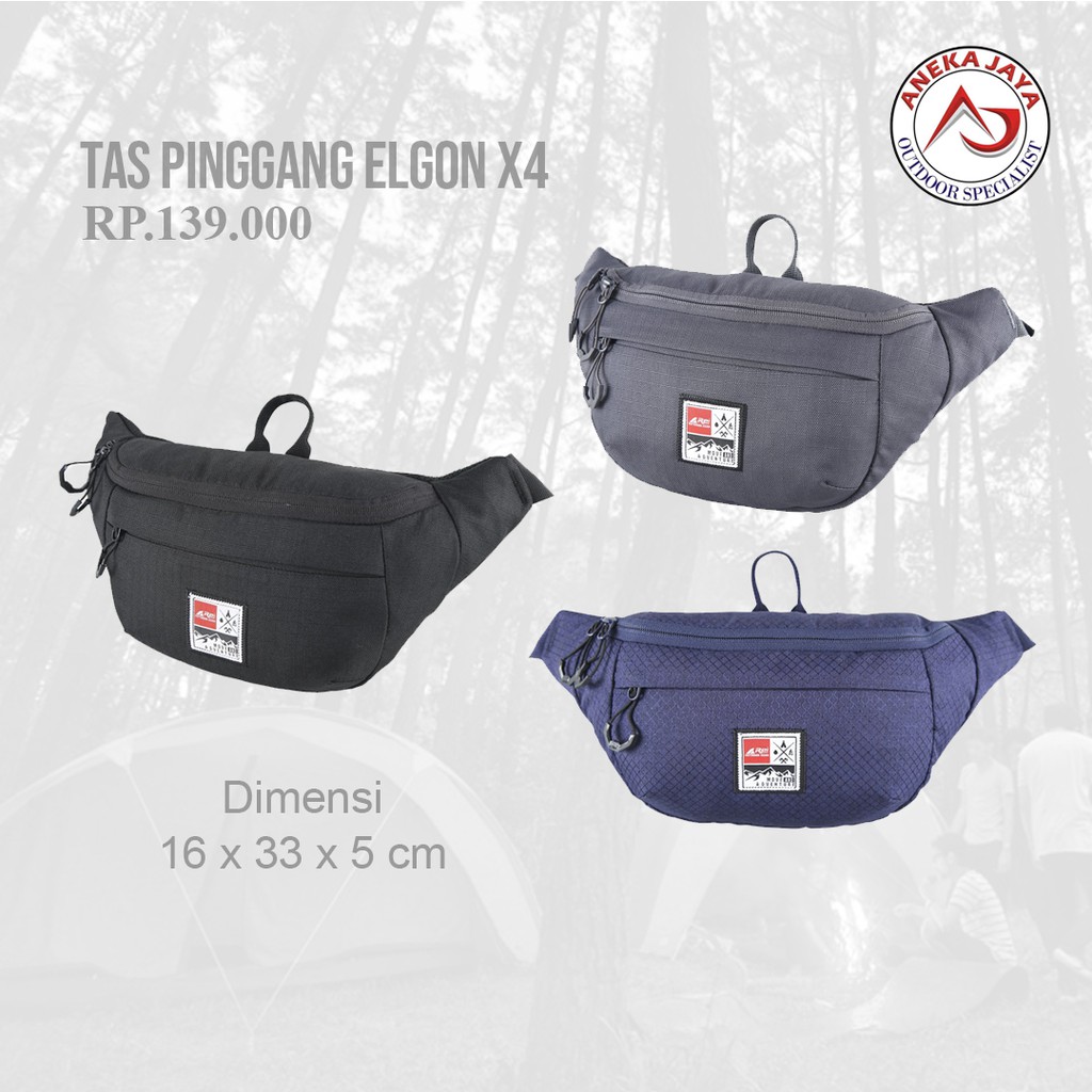 TAS PINGGANG REI ELGON X4