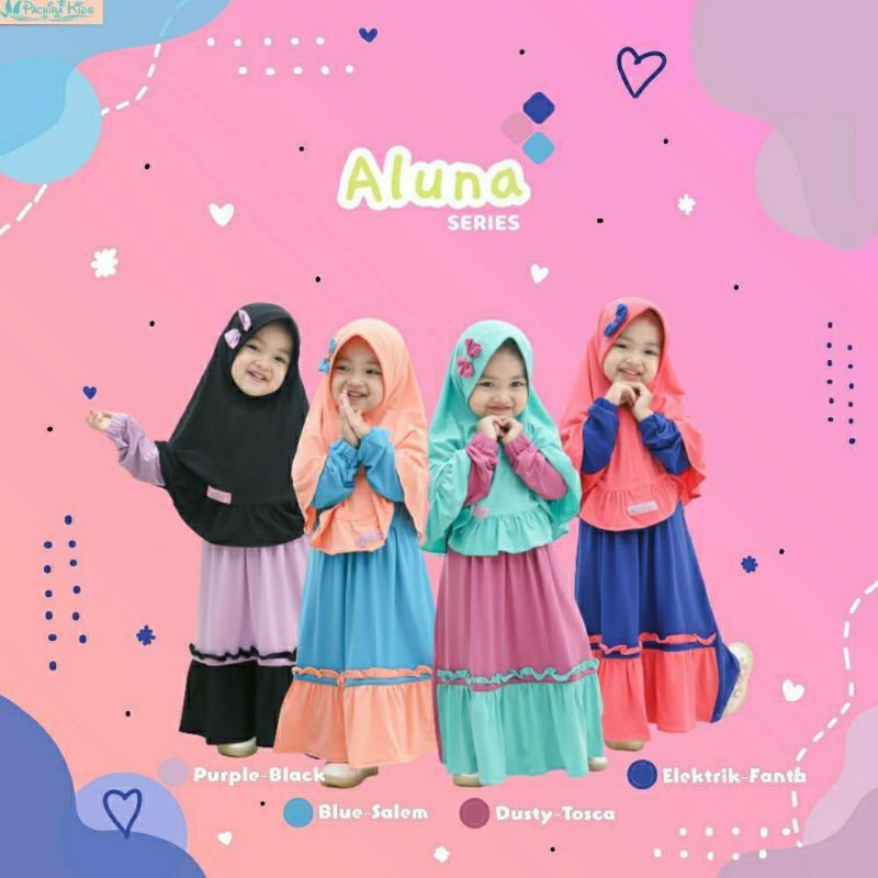Set Gamis Aluna Series
