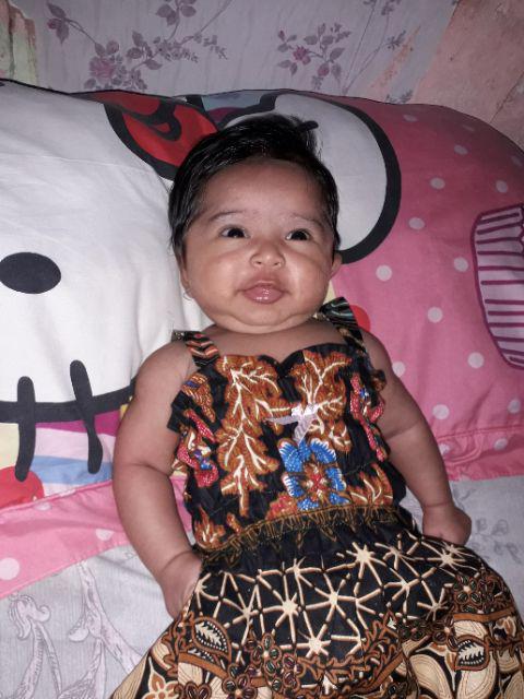 Dress Batik Bcl | Batik Anak | Dress Batik Anak