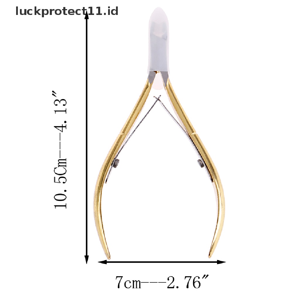 &lt; Luckprotect11. &lt; LuckproteksiGunting Kuku Bahan Stainless Steel Untuk Manicure