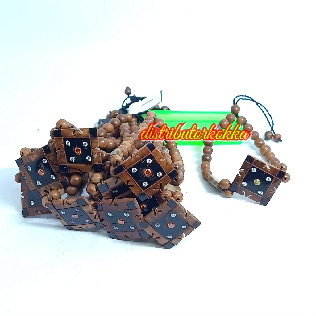 GROSIR 10pcs gelang kokka kaukah kaokah mata hereng ukir