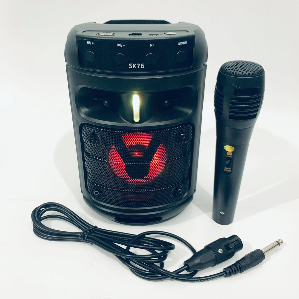 Speaker Bluetooth + Mic SK-76 Wireless SK 76