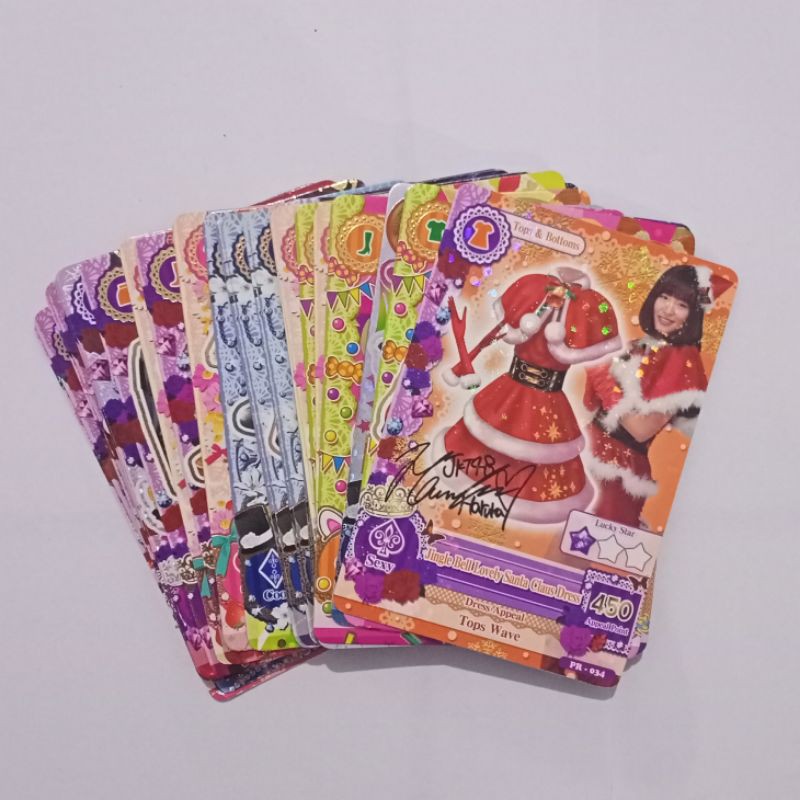 KARTU AIKATSU ISI 20 PCS +[ BONUS 8 PCS KARTU ]