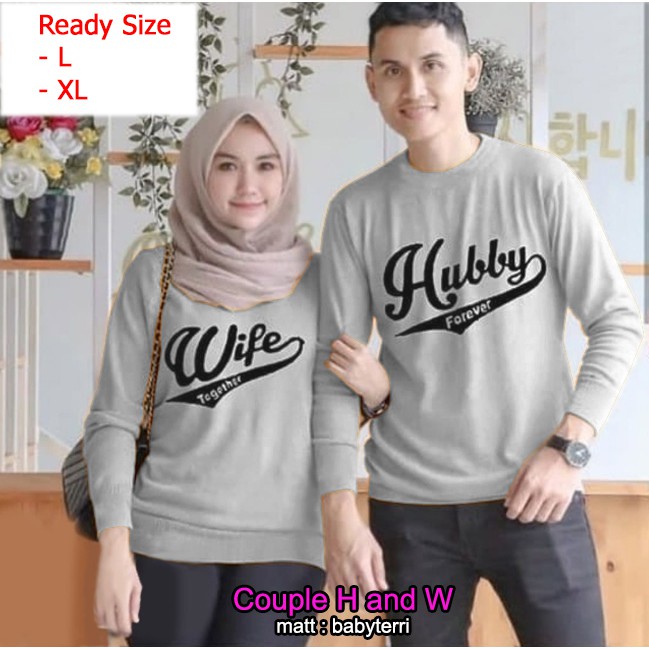 Couple H&amp;W - Central Grosir Fashion (CGF) - Ukuran L-XL - Matt Baby Terri