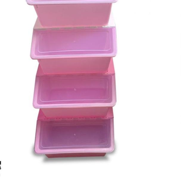 HONGTA - Tempat Penyimpanan/Rice Box Container dengan penutup Swing