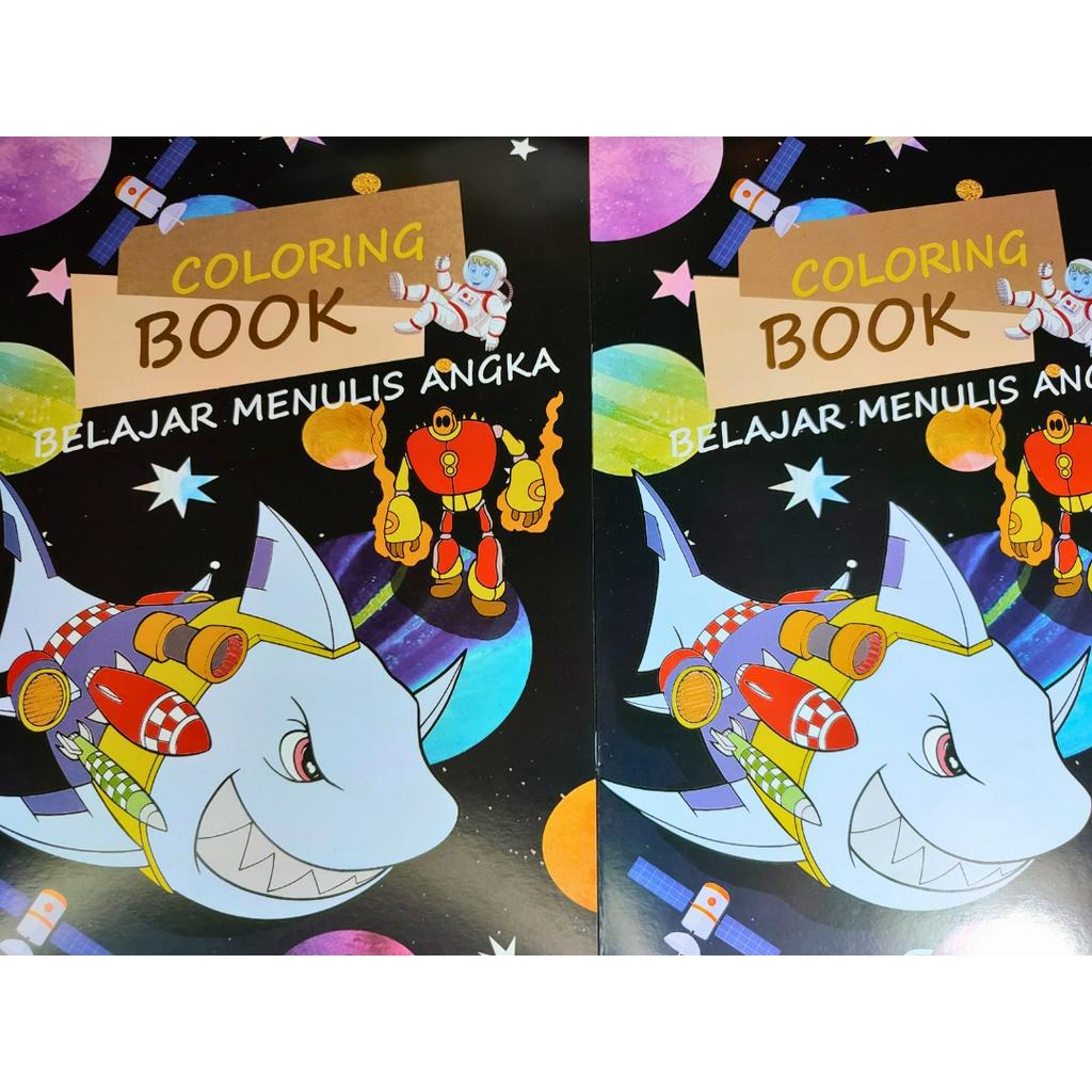 

BUKU MEWARNAI/COLORING BOOK ANGKA