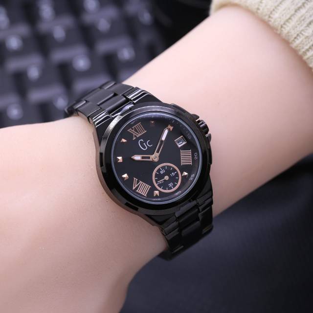 Jam Tangan Wanita Gc Detik Bawah Super Mewah Dan Elegan - Jam Tangan Gc Detik Bawah - Gc Rosse Gold