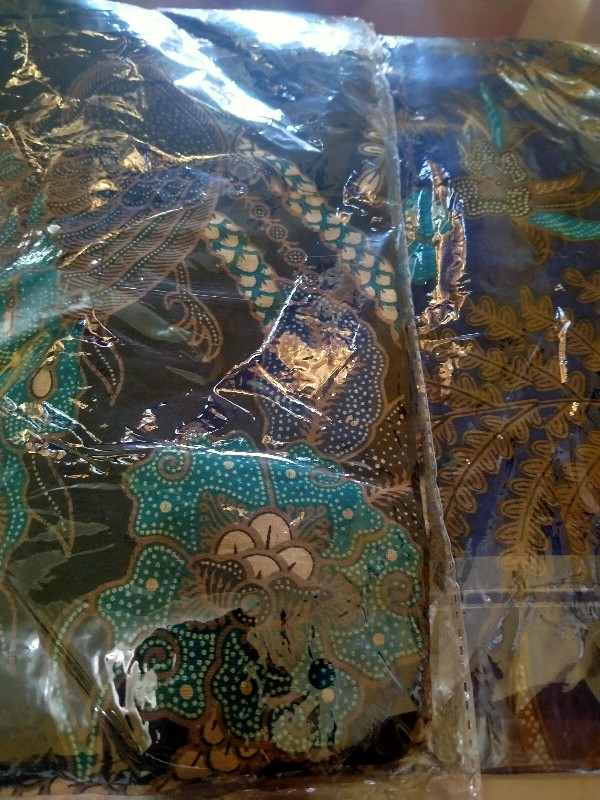 Kkemeja Batik Pria Modern Slim Fit Lengan Panjang Odl 142
