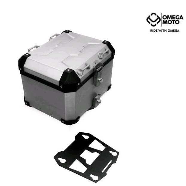 Top Box Pannier Premium Omega Size 36 L, box motor pannier