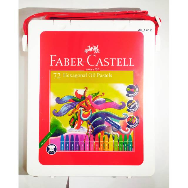 

Faber Castell Crayon Hexagonal Oil Pastel 72 Warna