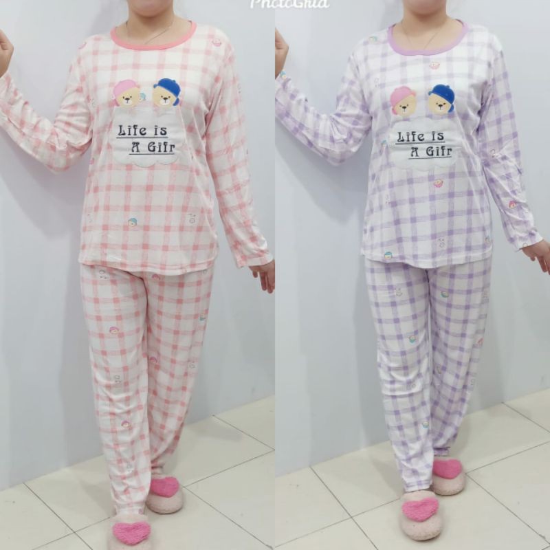 Setelan import panjang-panjang/lotus833