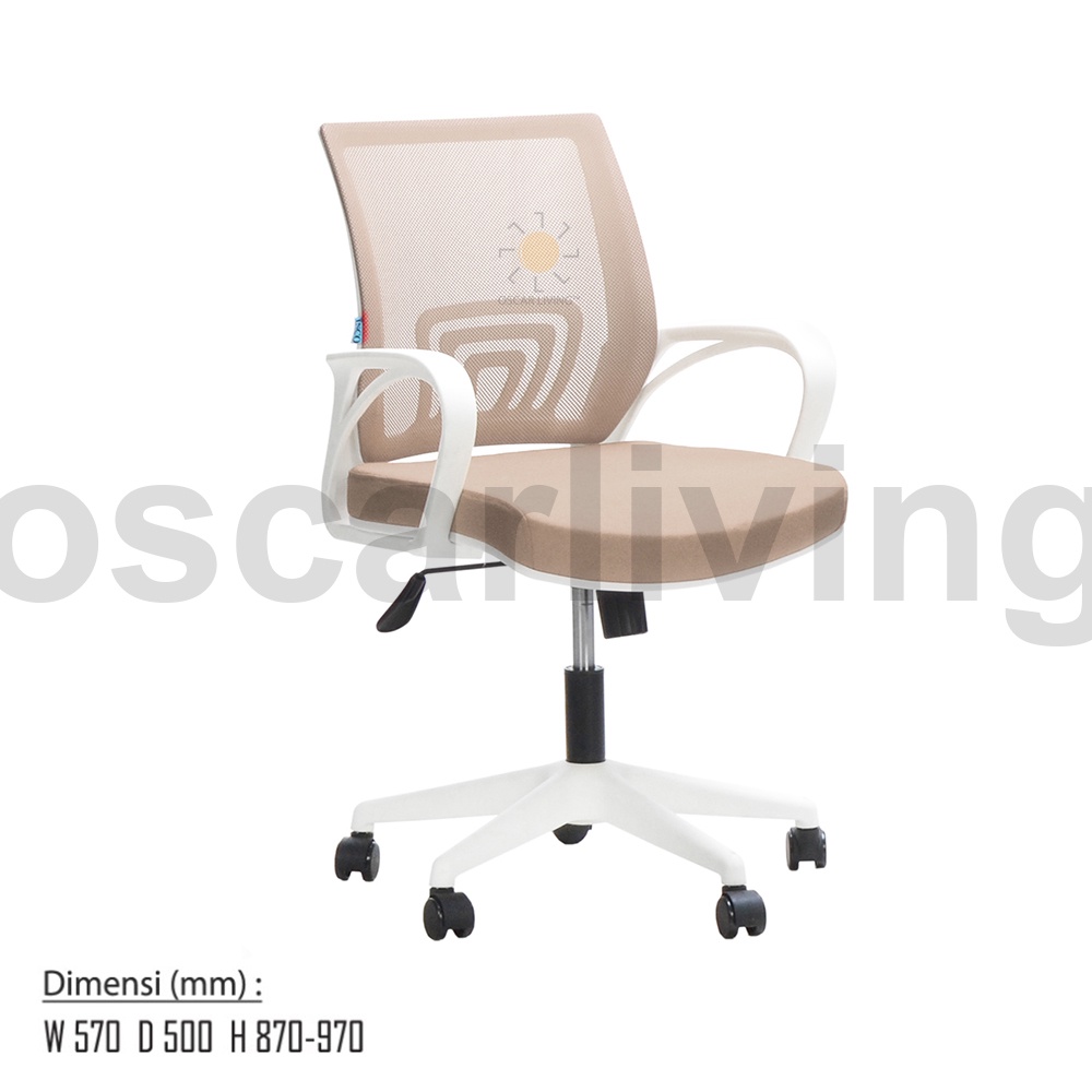 INCO CASOVA I/FW KURSI KANTOR CREAM / KURSI BELAJAR-2