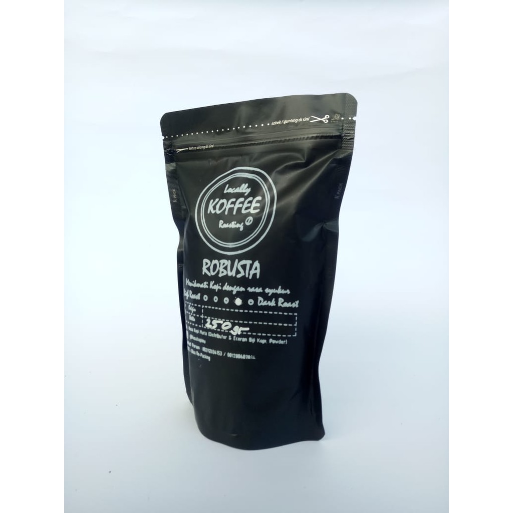 

Kopi Robusta Gunung Muria Natural 250gr (Powder/Bubuk) NKM KOFFEE