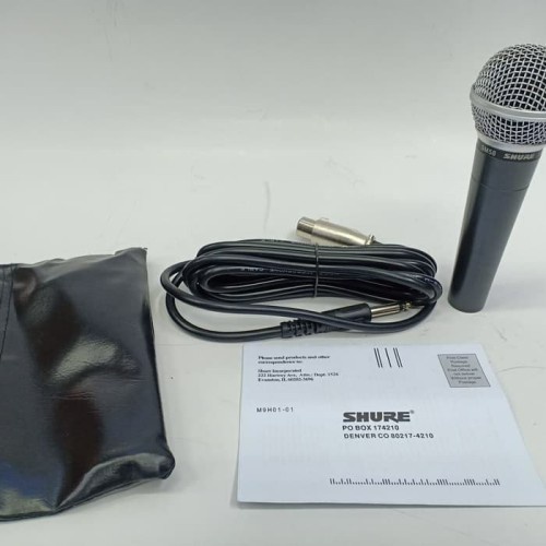 MICROPHONE KABEL SHURE SM58 SM 58 KOPER ORIGINAL