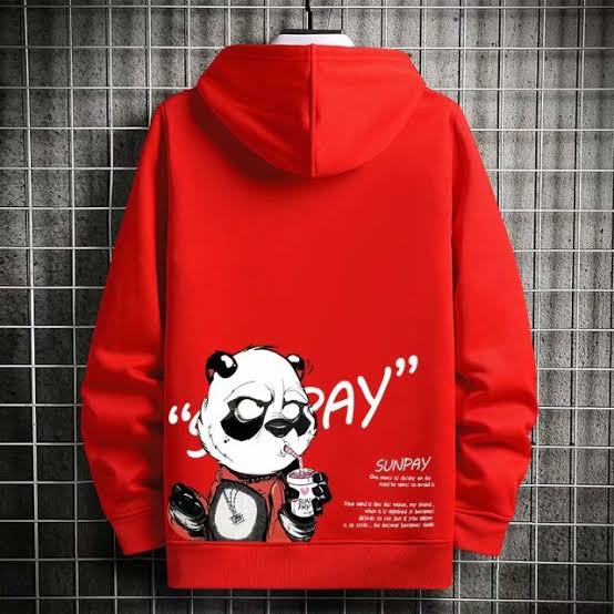 Sweater PANDA Oblong / Hoodie SUNPAY Jumper Pria Wanita Bahan Fleece Ukuran S M L XL XXL XXXL