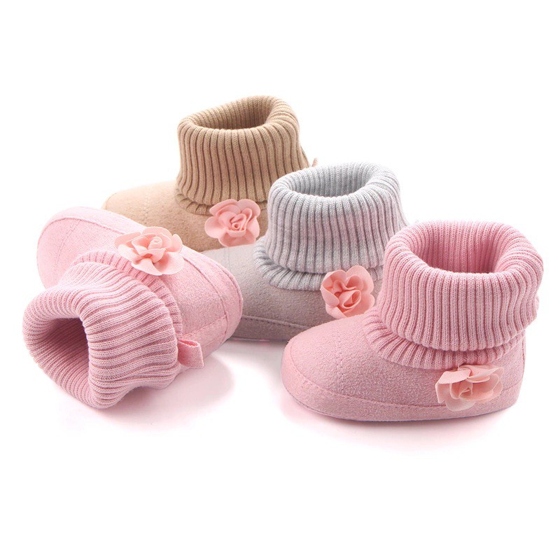 Sepatu Boots Bayi Perempuan Prewalker Baby Shoes S330