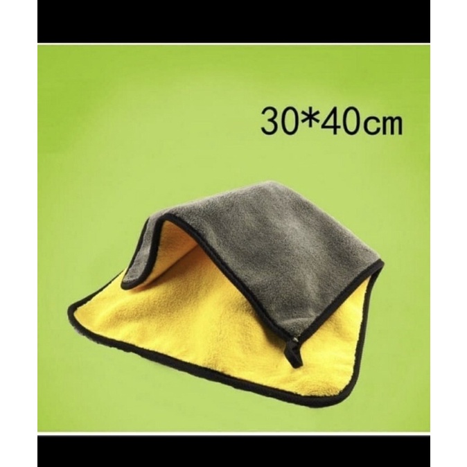 KAIN LAP MOBIL MICROFIBER 30X40 // KAIN LAP SERBAGUNA 30X30 - BD