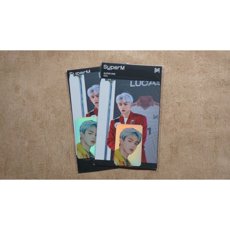 SuperM - Super One Standee Hologram Photocard • Lucas Mark