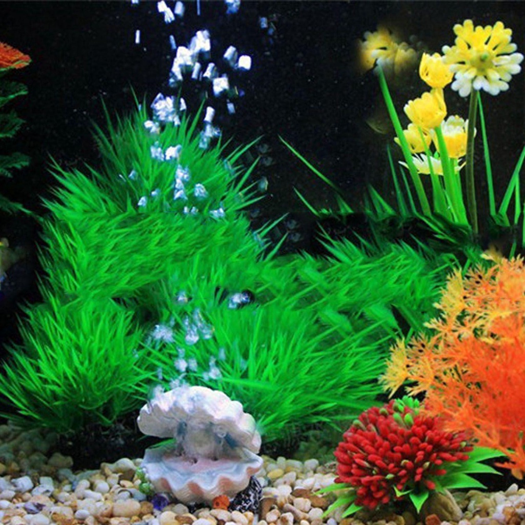Solighter Fish Tank Hiasan Dekorasi Fish Tank Bubble Stone Aquarium